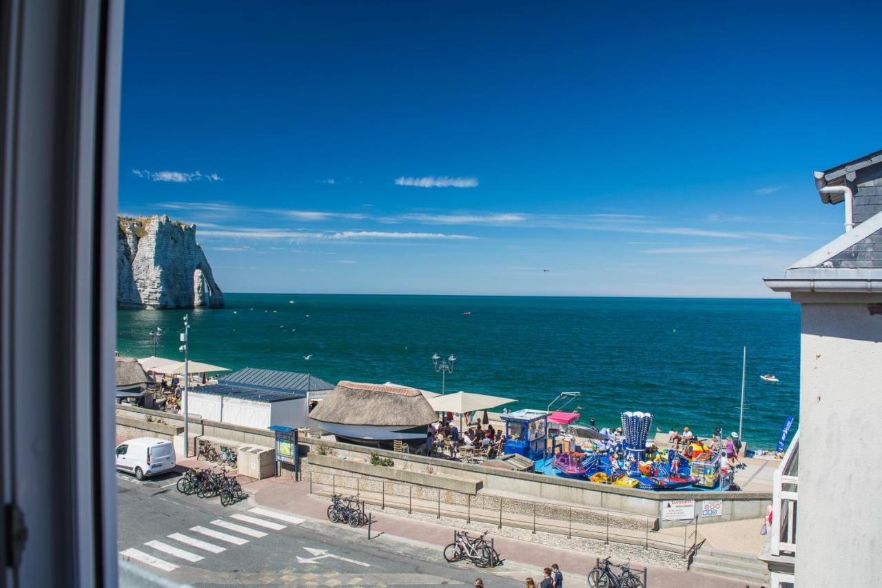 La Belle Vue Le Diamant Des Yeux Mer Et Golf Front Mer Etretat Ngoại thất bức ảnh