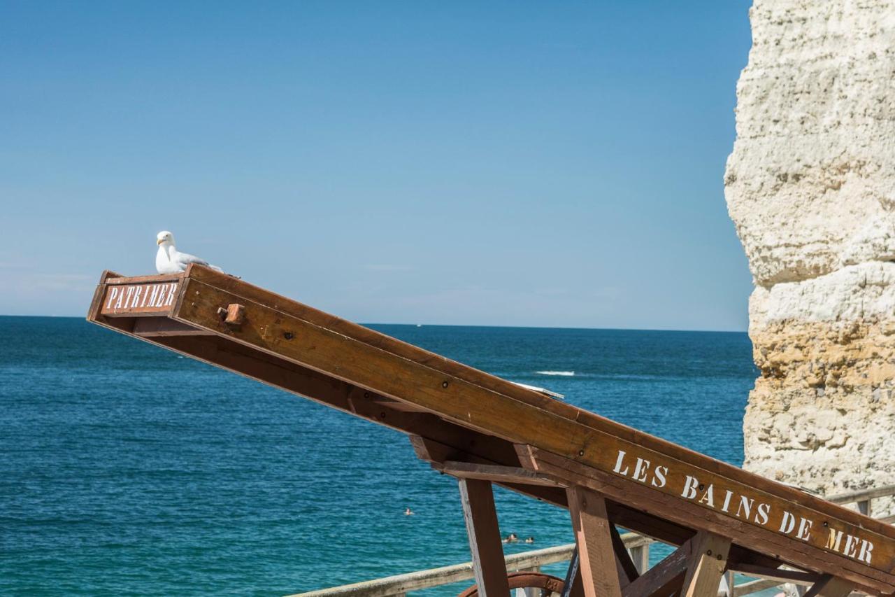 La Belle Vue Le Diamant Des Yeux Mer Et Golf Front Mer Etretat Ngoại thất bức ảnh