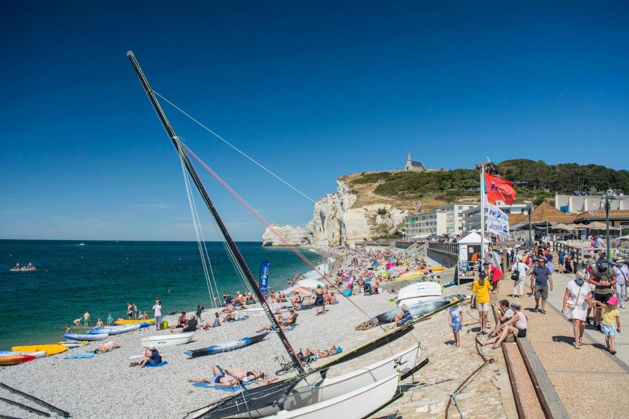 La Belle Vue Le Diamant Des Yeux Mer Et Golf Front Mer Etretat Ngoại thất bức ảnh