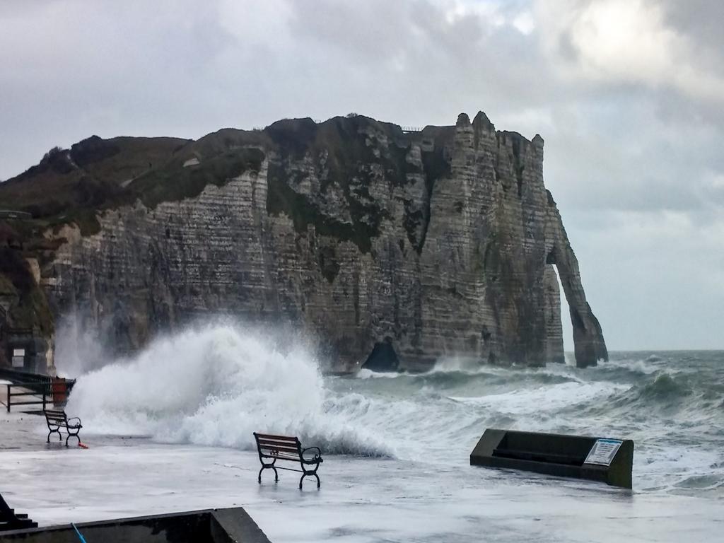 La Belle Vue Le Diamant Des Yeux Mer Et Golf Front Mer Etretat Ngoại thất bức ảnh