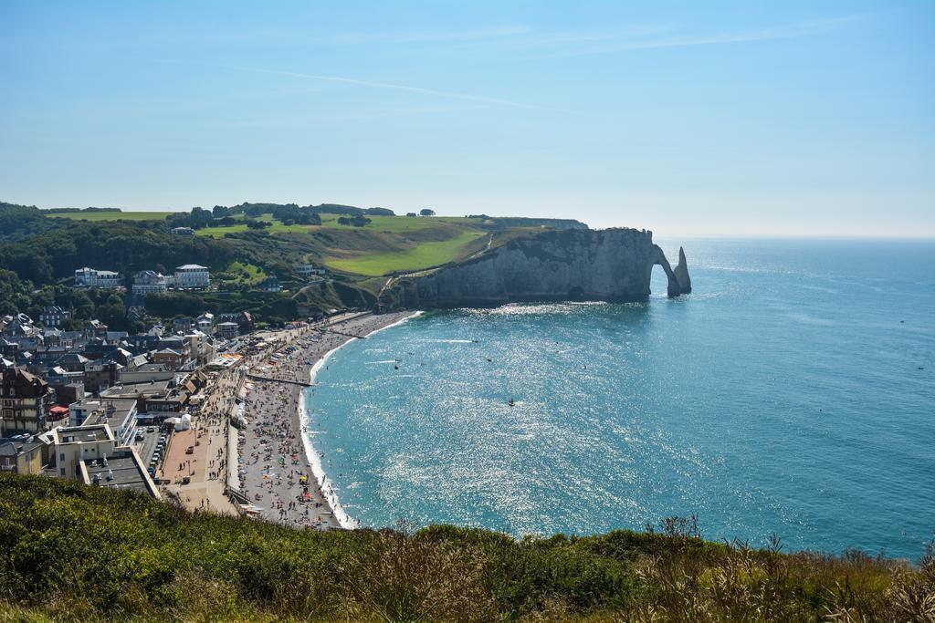 La Belle Vue Le Diamant Des Yeux Mer Et Golf Front Mer Etretat Ngoại thất bức ảnh